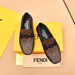 fendi cuir chaussures pour homme s_1243234